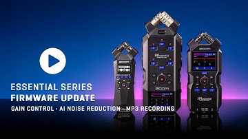 Zoom Essential Series Firmware Update
