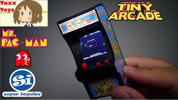 Tiny Arcade Machine - Ms Pac Man! + Enter to win Tuxx Anime Giveaway!