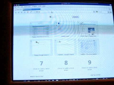 TigerPup a version of Puppy Linux on 850Mhz