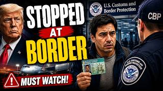 They Stopped Him at the Airport — Green Card Holders Must Watch