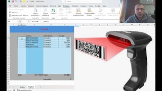 Excel: Barcode Scanner. #barcode #excel #barcodescanners screenshot 2