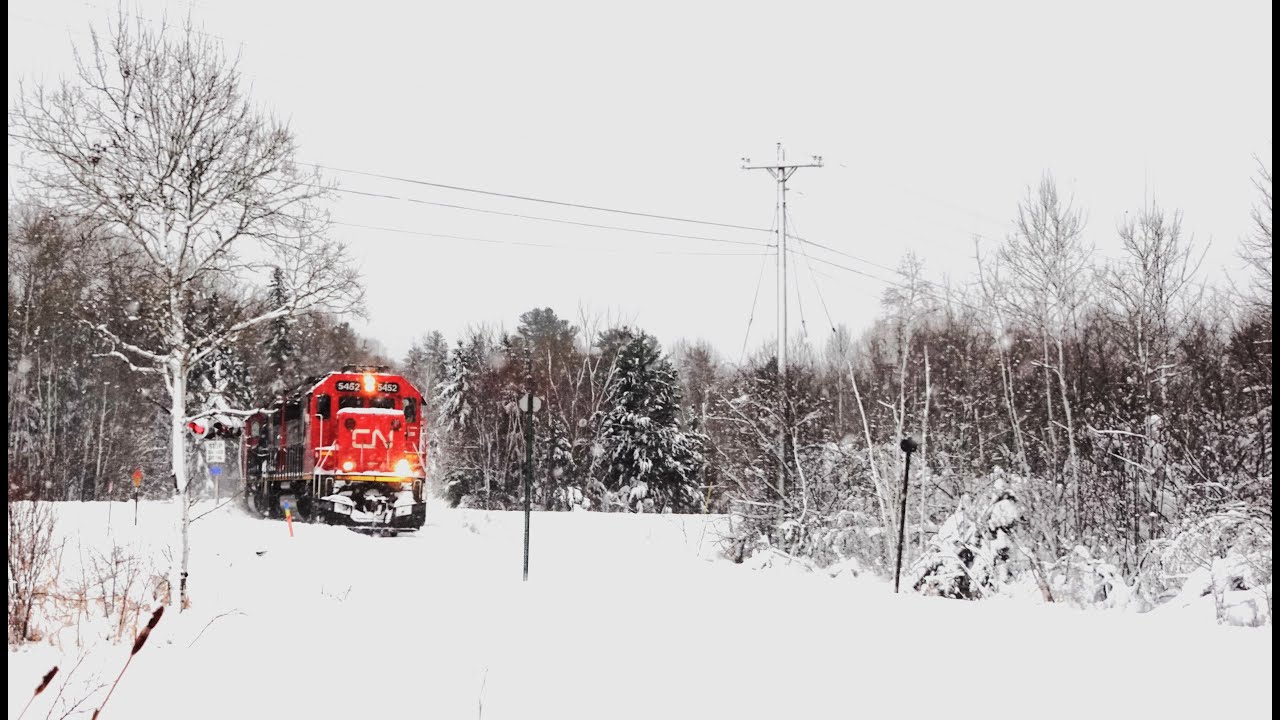 The CN and LS&I in Negaunee and the Snowfighter on L'Anse Hill!