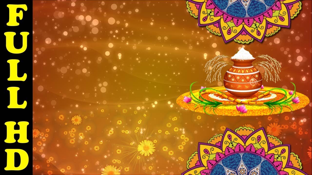 Sankranthi Anchor Background Video HD 1920x1080p || Kishore Gfx - YouTube