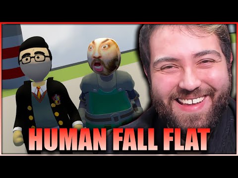 GÜLMEKTEN ÖLDÜREN OYUN | 🤣 HUMAN FALL FLAT [ FİZİK OYUNU ] | HAN KANAL GİTARİSTV