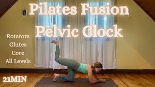 PilatesFusion + Pelvic Clock Core Center Abs Lowerback Sacrum