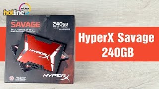 HyperX Savage 240GB – обзор твердотельного накопителя