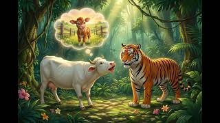 The Honest Cow and the Tiger’s Promise | Indian Folk Tale