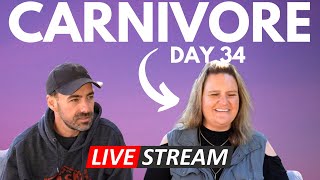 Jen's 34 Day Carnivore Update LIVE QA