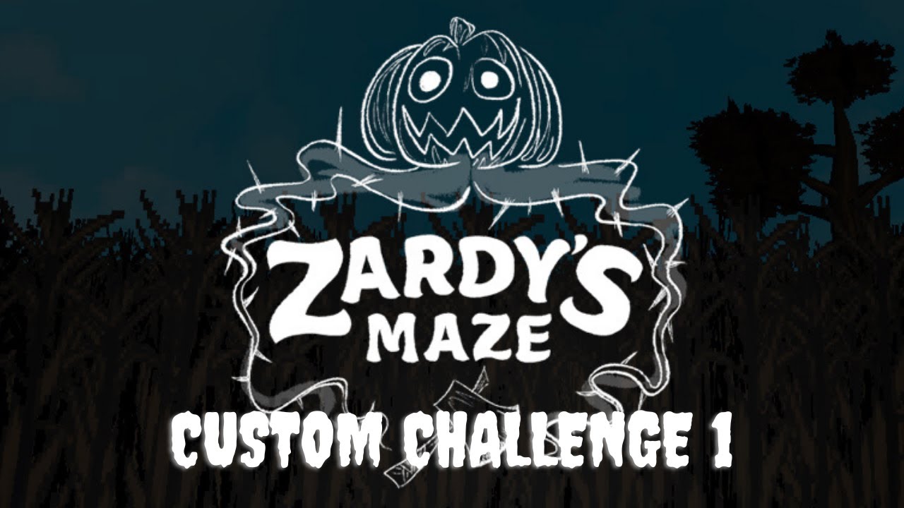 Zardy's Maze Custom Challenge 1 Pumpkin Jack and Zardy YouTube