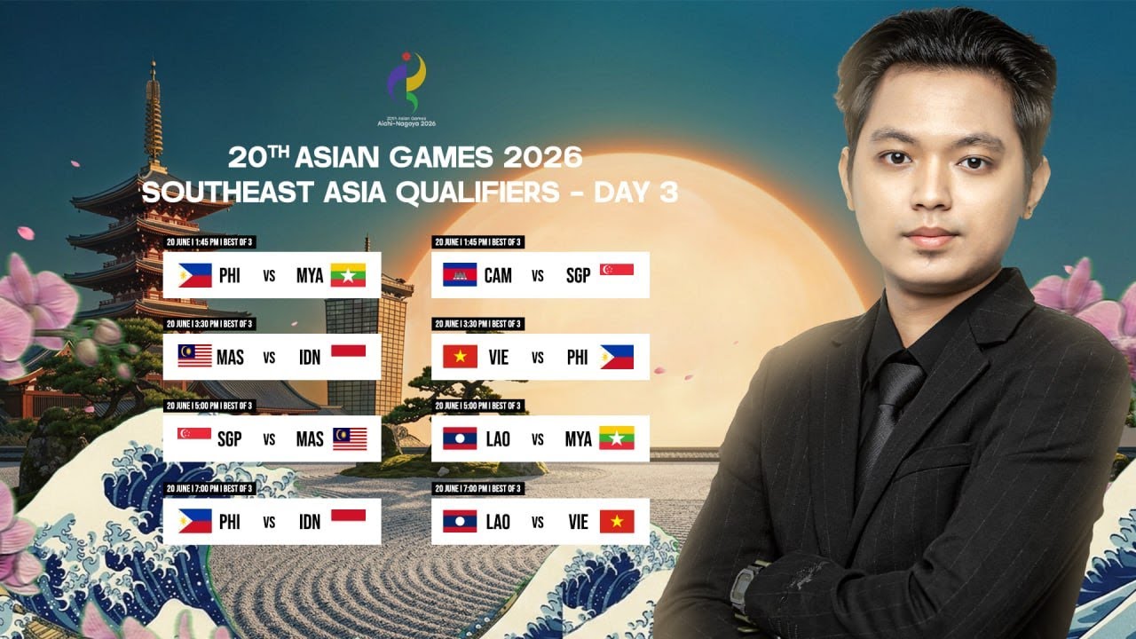 🔴 ASIAN GAME 2026 Day 3  ( Official Restream )  #MLBBEsports #MLBB #AsianGames2026 #BeyondLegacy 