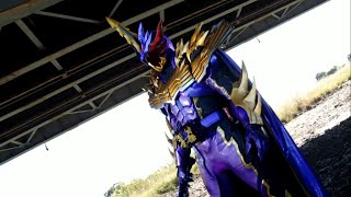 Kamen Rider Calibur Jaou Dragon Henshin Scene HD 仮面ライダーカリバージャオウドラゴン
