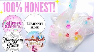 100% HONEST $200 Underrated Instagram Slime Shop Review! Non-Famous/Famous US Slime Package Unboxing