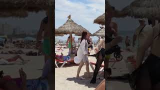 TOPLESS GIRLS ON THE BEACH #shorts #short #shortvideo