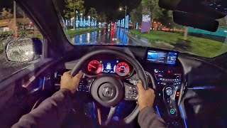 2022 Acura RDX ASpec Advance POV Night Drive (3D Audio)(ASMR)