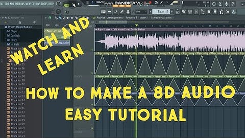 #8Daudio #tutorial #flstudio How to make a 8D audio | Easy tutorial | Psycho Nation