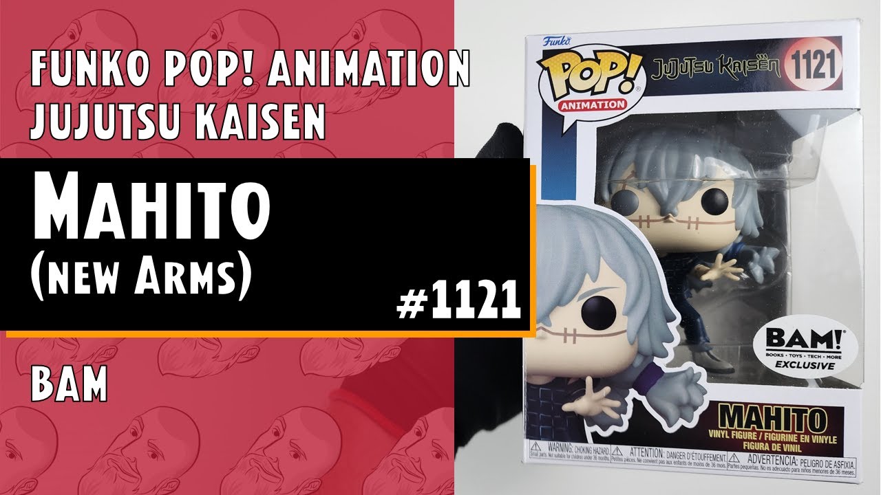 Funko POP Jujutsu Kaisen Mahito 4-in Vinyl Figure