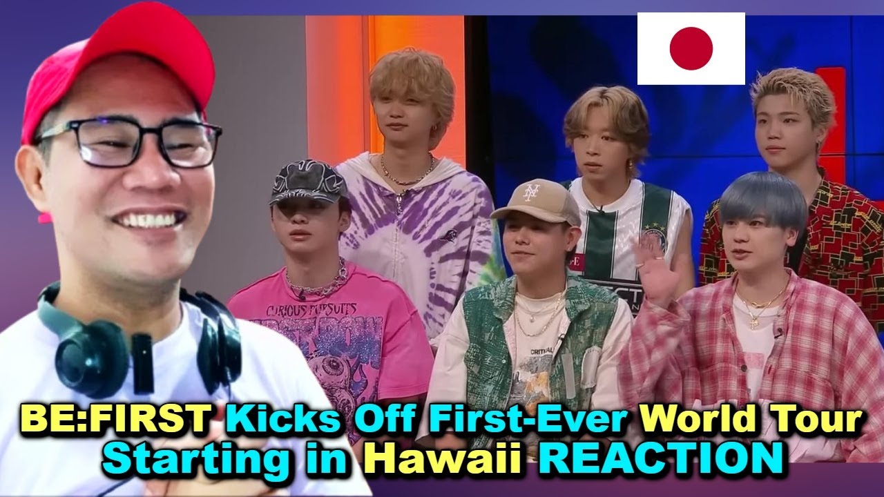 BE:FIRST World Tour ステッカー ホノルル　ハワイ BE:FIRST World Tour ステッカー ホノルル ビーファースト BE
