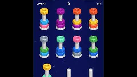 Sort Nuts Level 41 - 50 Walkthrough | PuzzleChallenge ✔️