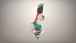 تصميم خريطة فلسطين كاملة بالشماغ | فلسطين عربية 2021