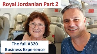 airbus a319 royal jordanian business class