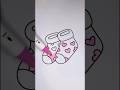Cute Little Socks Lost Their Color #shorts #short #color #cartoon