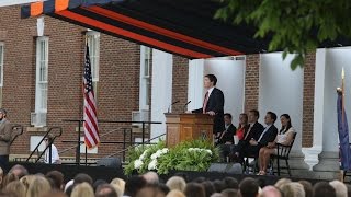 UVA Class President Salutes Classmates