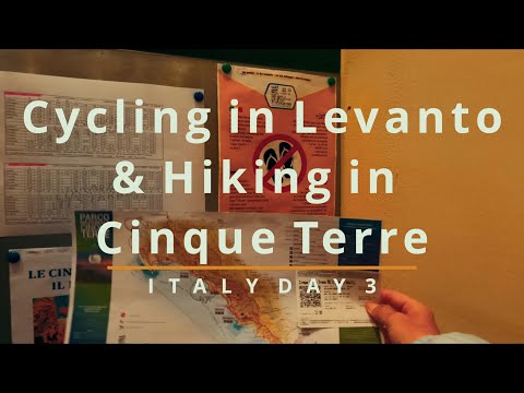 Cinque Terre and Levanto | Italy Adventure Day 3! | Tuscany!