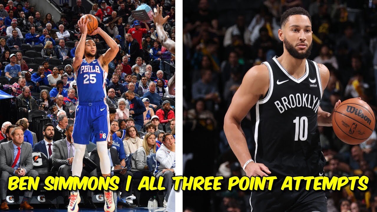 I Found EVERY Ben Simmons Three Point ATTEMPT… - YouTube