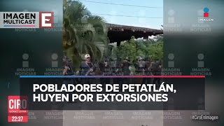 Así celebra la Familia Michoacana la ocupación de la Palma en Petatlán, Guerrero