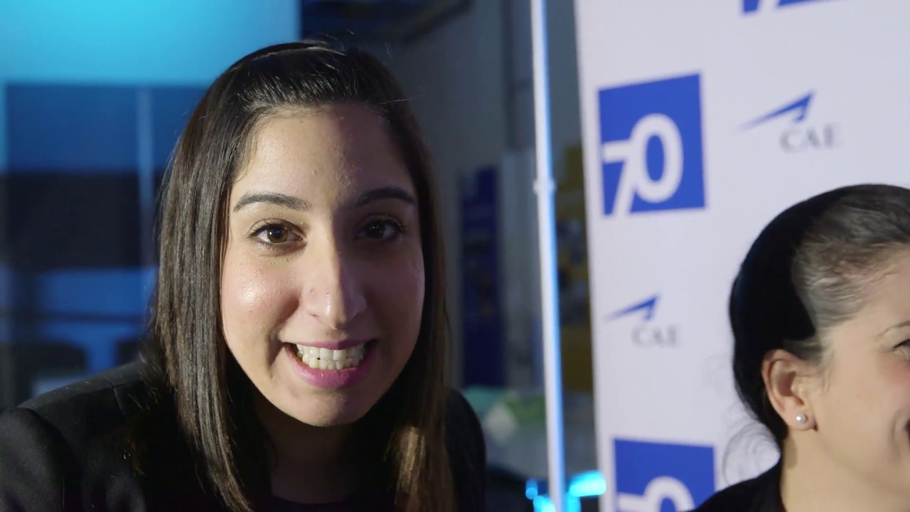 Launch event in Montreal for CAE’s 70th anniversary