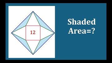Amazing Shaded Area Geometry Puzzle!