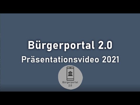 Bürgerportal 2.0 Promoclip 2021