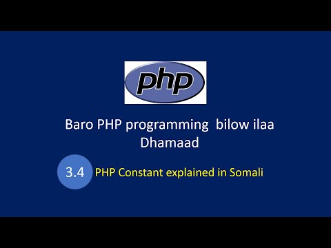 PHP programming bilow