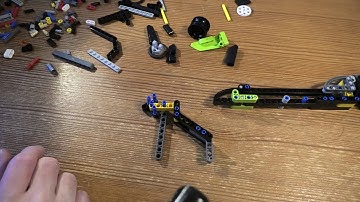 Building Lego Technic Dragster SET 42103 PART 1 4K