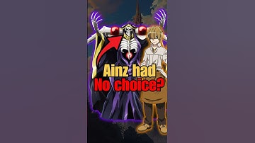 Why Ainz Destroyed the Crown of Wisdom in Overlord #overlord #shorts
