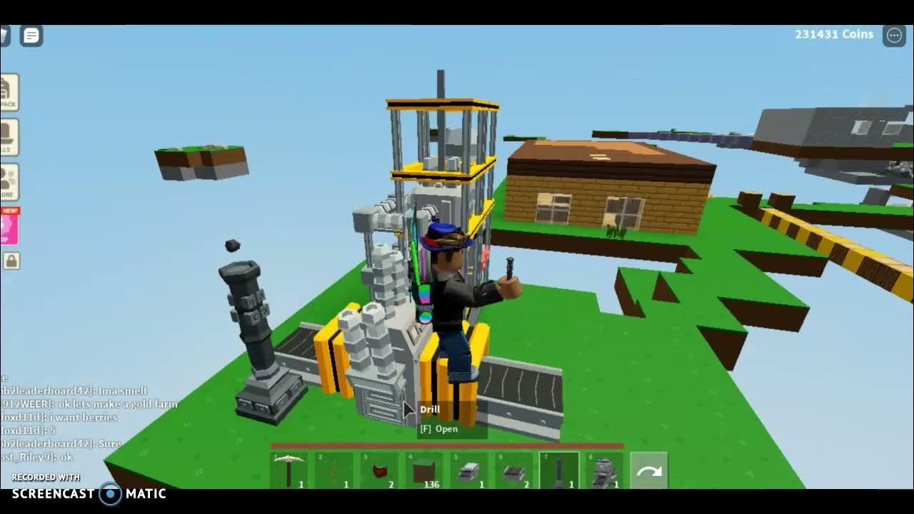 How to get copper ingots auto farm Roblox Islands YouTube