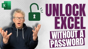 Easy way to unlock Excel & VBA without a password