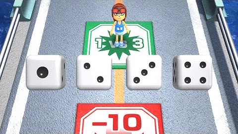 Wii Party U Highway Rollers - Knuckles Vs Araceli Vs Maximilian Vs Elena (Master CPU)