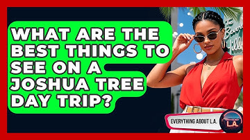 What Are The Best Things To See On A Joshua Tree Day Trip? - Everything About LA