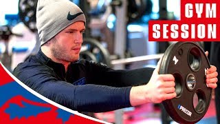 Hard Work in the Gym! | Training | England