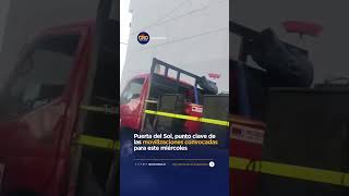 Así está la Puerta del Sol previo a las marchas convocadas en Bucaramanga | Oro Noticias