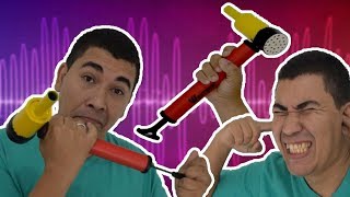 Como fazer uma vuvuzela/ buzina infinita!