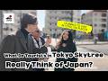 "I planned to visit 130 spots in ONE MONTH" | Street Interviews at TOKYO SKYTREE (Japan Travel 2026)