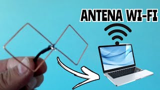 antena WIFI, doble quad