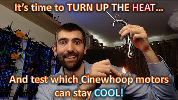 Testing motors for Cinewhoops that won