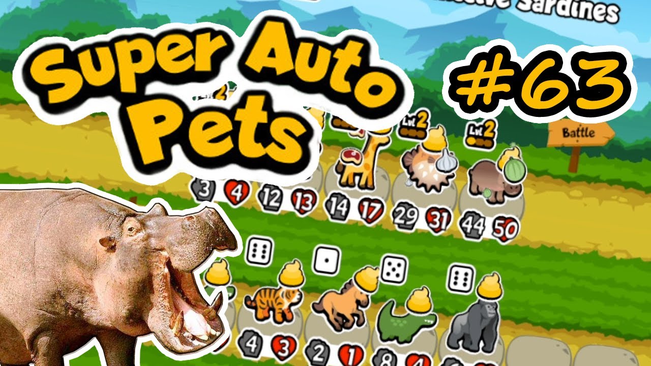 Super Auto Pets: El Hipopótamo Nunca Nos Defrauda.