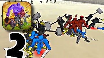 Epic Battle Simulator - Level 10-20 - Gameplay Walkthrough (Part 2) [iOS,Android]