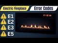 Electric Fireplace Error Codes (E1, E2, E3, E5) &ndash; Causes &amp; Fixes