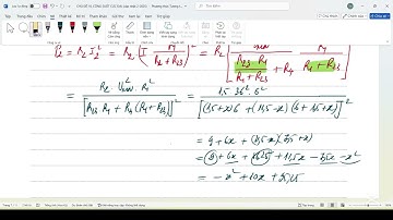 LÝ 9 PHẦN ĐIỆN CHỦ ĐỀ 10: CÔNG SUẤT CỰC ĐẠI (SỬA CÂU 6,8)