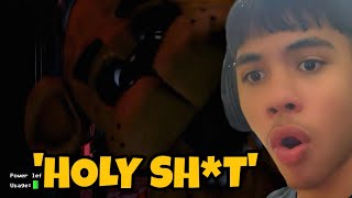 FNAF while my mom is sleeping...